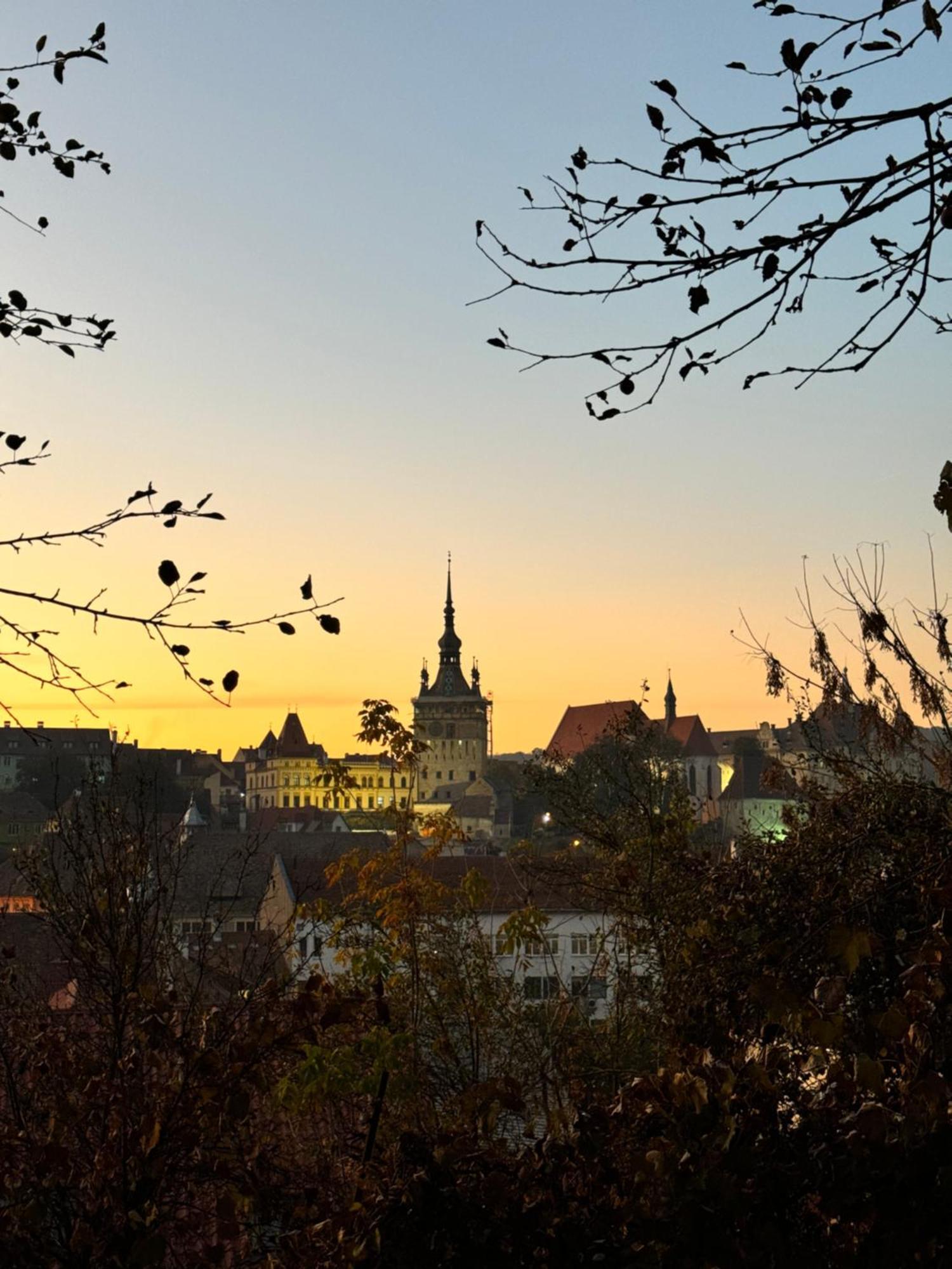 Cosbuc Residence & Villa Sighisoara Bagian luar foto